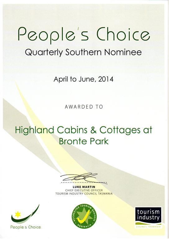 Highland Cabins And Cottages At Bronte Park Exteriér fotografie